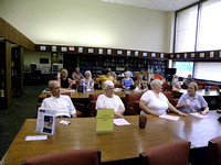 Pictures of the June 2011 meeting of the Evening Genealogy Club, with Carolyn Kender and Sara Prior, presenters