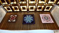 Quilt Hanging in the Great Hall 2024