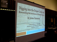 Digging into the Draper Collection, with Jaime Simmons, December 7, 2010