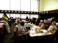 Pictures of the first meeting of the Genealogy Club on January 19, 2010