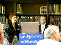 Pictures of the April 2011 meeting of the Evening Genealogy Club, with Susan Hayden, presenter