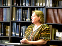 Pictures of the September 2012 meeting of the Evening Genealogy Club, with Susan Scouras, presenter