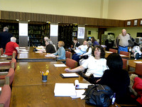 Pictures of the April 2012 meeting of the Evening Genealogy Club, with Dr. Charles Ledbetter, presenter