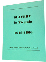 "Slavery in Virginia, 1619-1861," with Greg Carroll, April 11, 2013