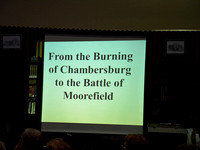 "From the Burning of Chambersburg to the Battle of Moorefield," with Rick Wolfe, March 4, 2014