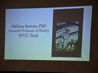 "Outlaws in West Virginia: War, Whiskey, and Wonder:and not a Robin Hood in Sight," with Dr. Melissa Sartore, May 5, 2015