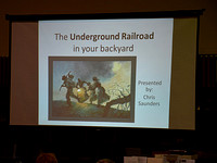 "Underground Railroad," with Chris Saunders, March 3, 2015