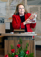 First Lady's Valentine Day Blenko Pitcher Unveiling