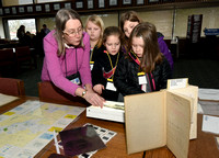 New River Elementary visits WV Archives Jan 23rd and Feb 11th